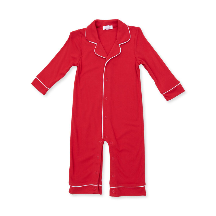 Angel Dear Ribbon Red LS Romper