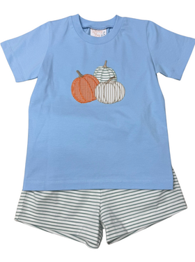 Whimsy Bay Peter Pumpkin Short Set