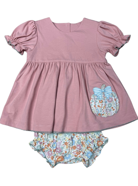 Whimsy Bay Piper Pumpkin Bloomer Set