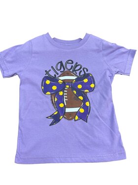 Ntrl Co Tigers Football Bow Tee