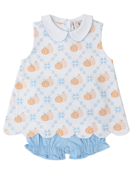 Cypress Row Pumpkin Row Charlotte Scalloped Set