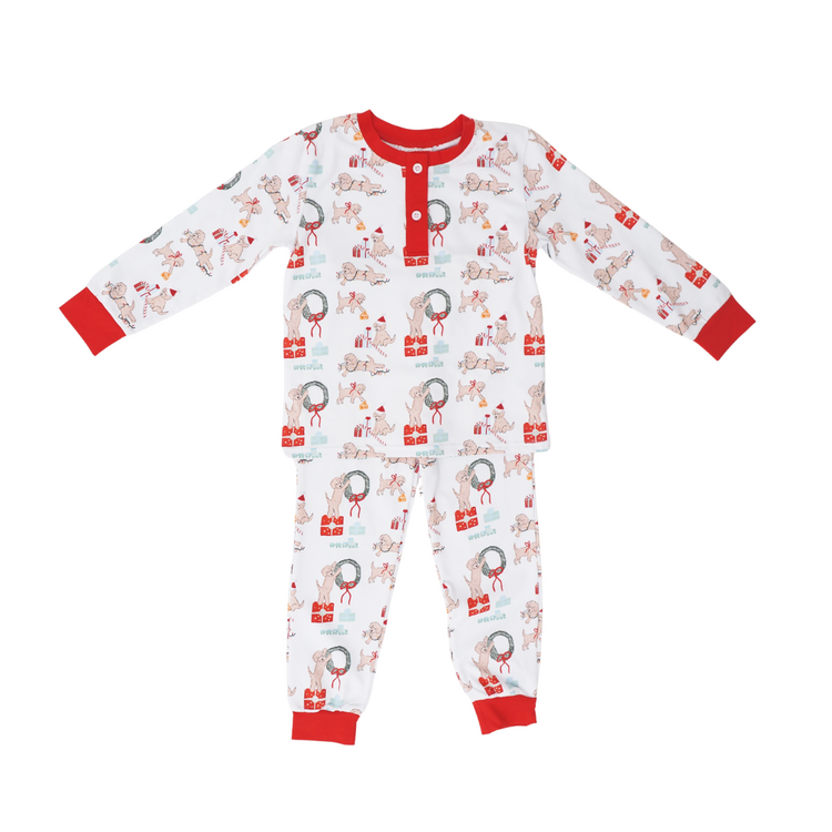Cypress Row Santa Paws Louis Lounge Set