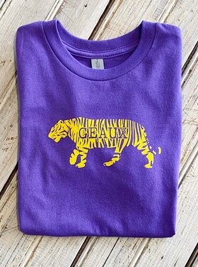 Nola Merchantile Geaux Tigers Tee