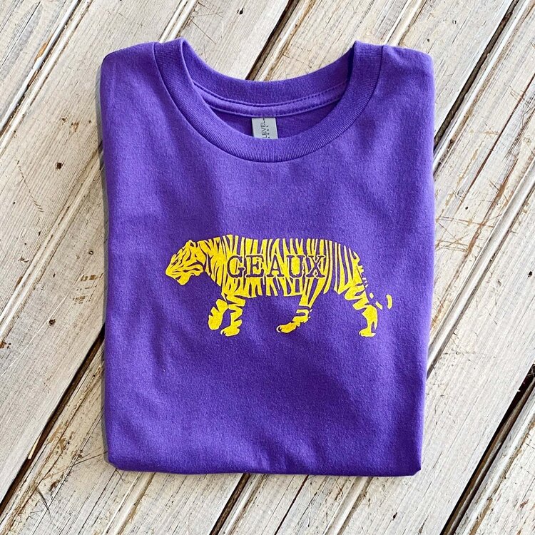Nola Merchantile Geaux Tigers Tee
