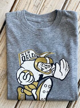 Nola Merchantile Retro Player Saints Tee