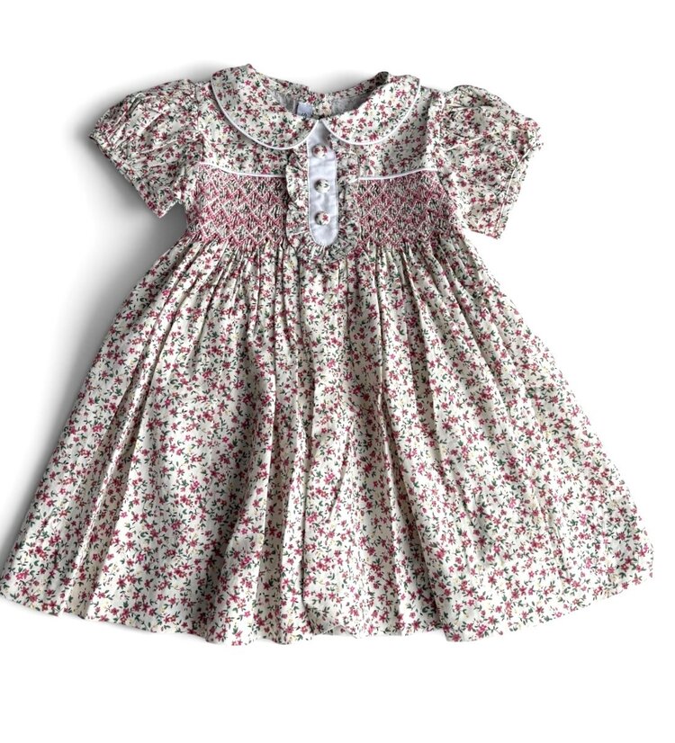 Sweet Dreams Samantha Floral Smocked Dress