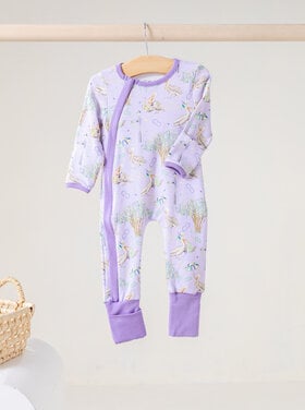Nola Tawk Feathers & Floats Zip Up Pajama