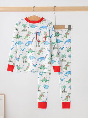 Nola Tawk Merry-saurus Pajamas