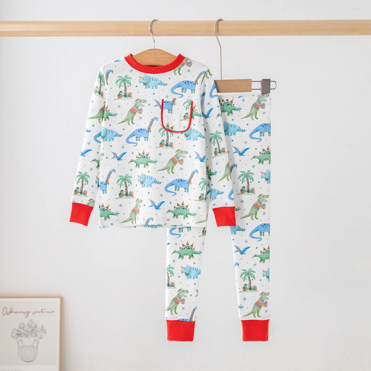 Nola Tawk Merry-saurus Pajamas