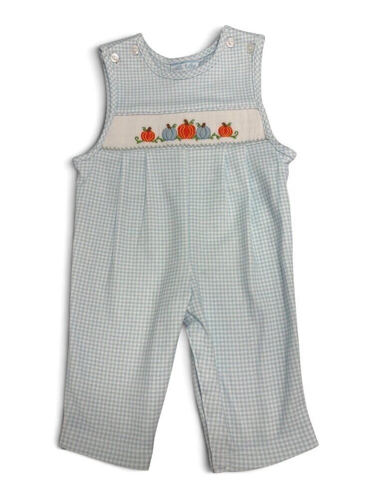 Petit Bebe Light Blue Stripe Pumpkin Jon Jon