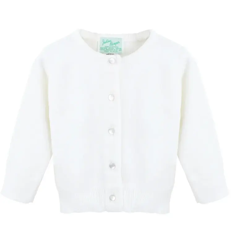 Julius Berger Girl White Cardigan