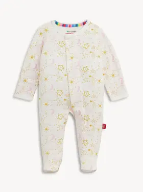 Magnetic Me Star Signs Pink Modal Footie