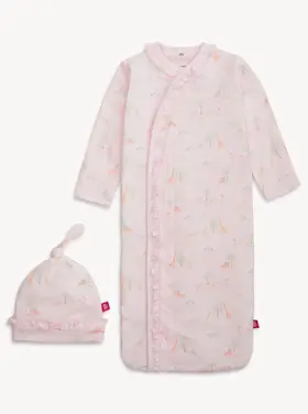 Magnetic Me Pink Serene Safari Gown & Hat Set