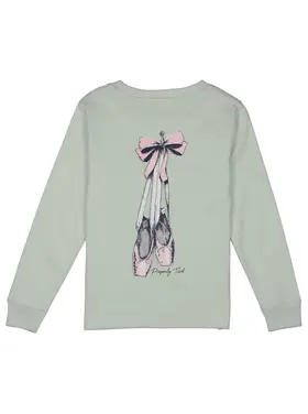Properly Tied Ballet LS Tee - Pale Mint