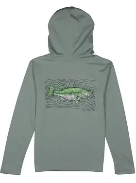 Properly Tied Spotted Bass Performance Hoodie