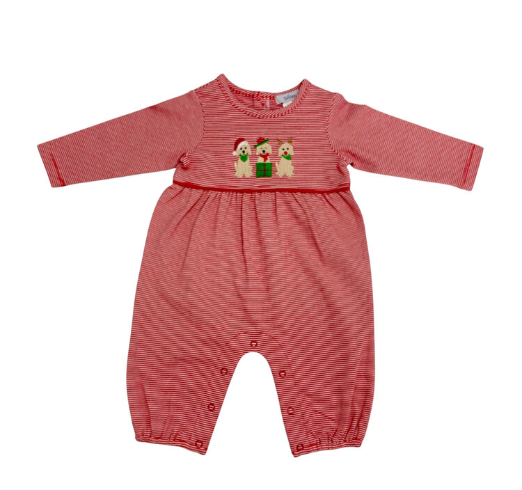 Ishtex Dog Trio Girl Romper