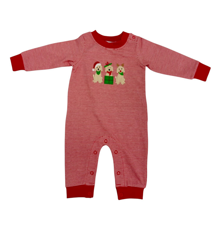Ishtex Dog Trio Boy Romper