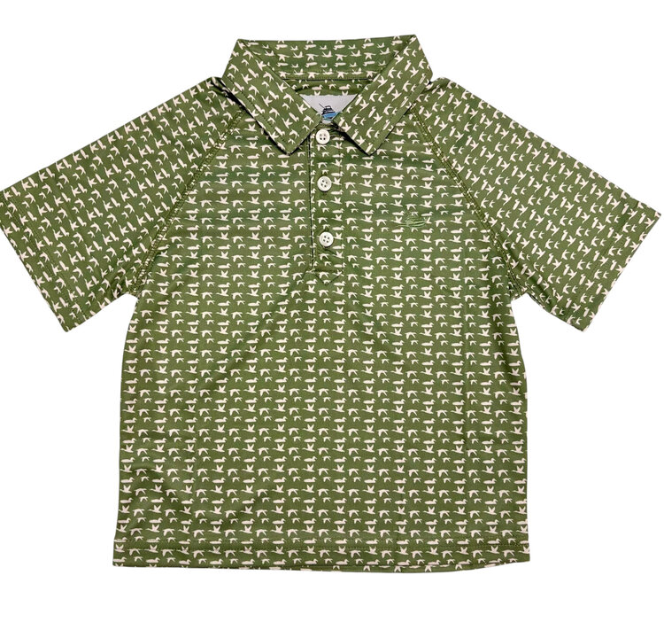 SouthBound Short Sleeve Polo, Ducks
