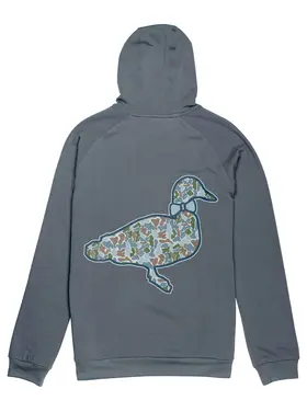 Properly Tied Element Logo Hoodie Terra Camo - Storm
