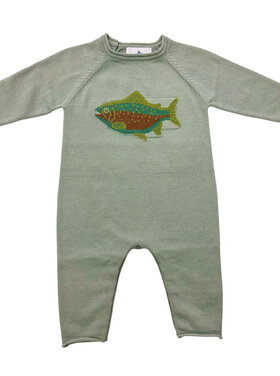 SouthBound Trout Boy Romper