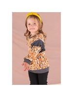 12PM Animal Print Ruffle