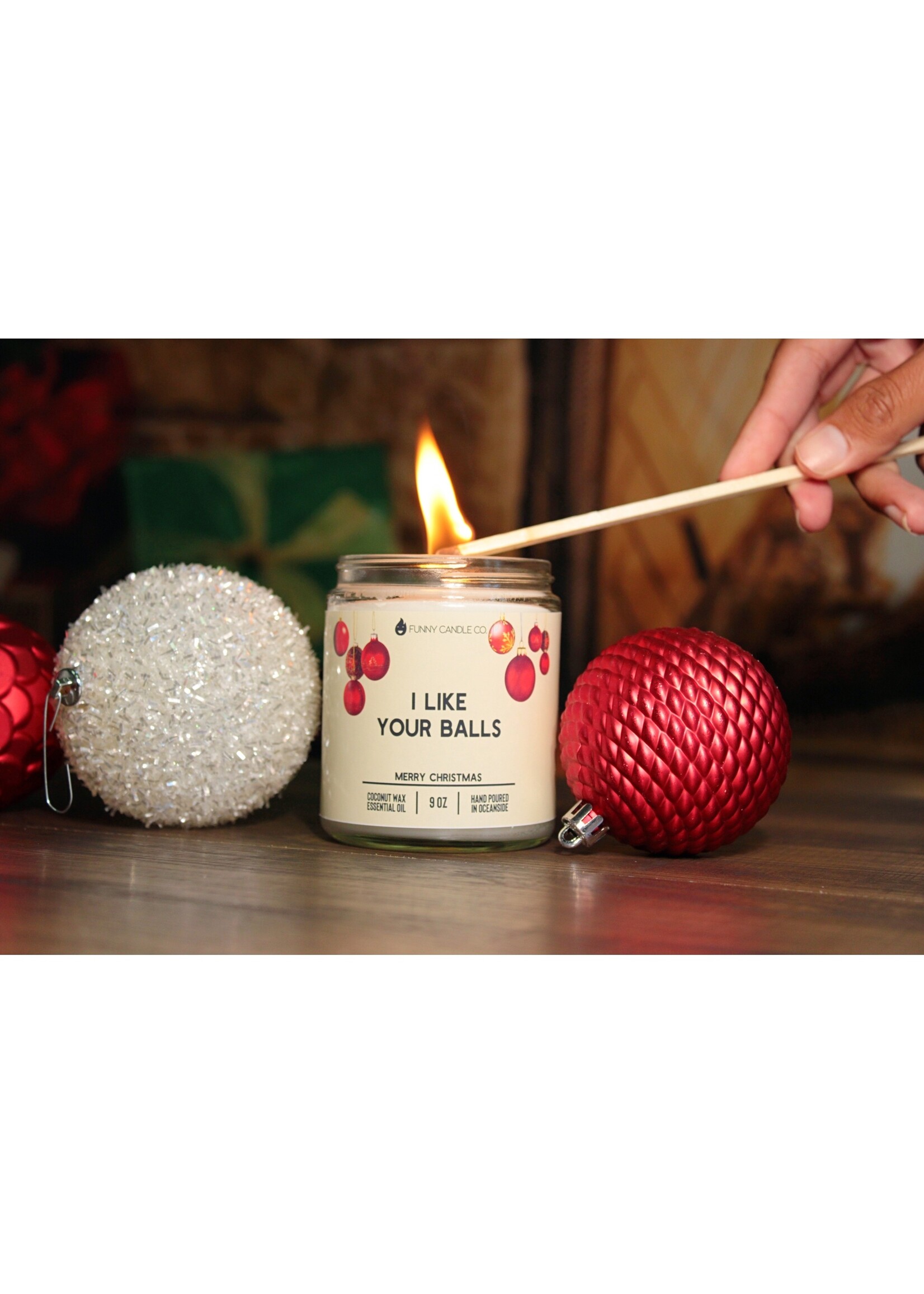 Les Creme 9 oz Candle
