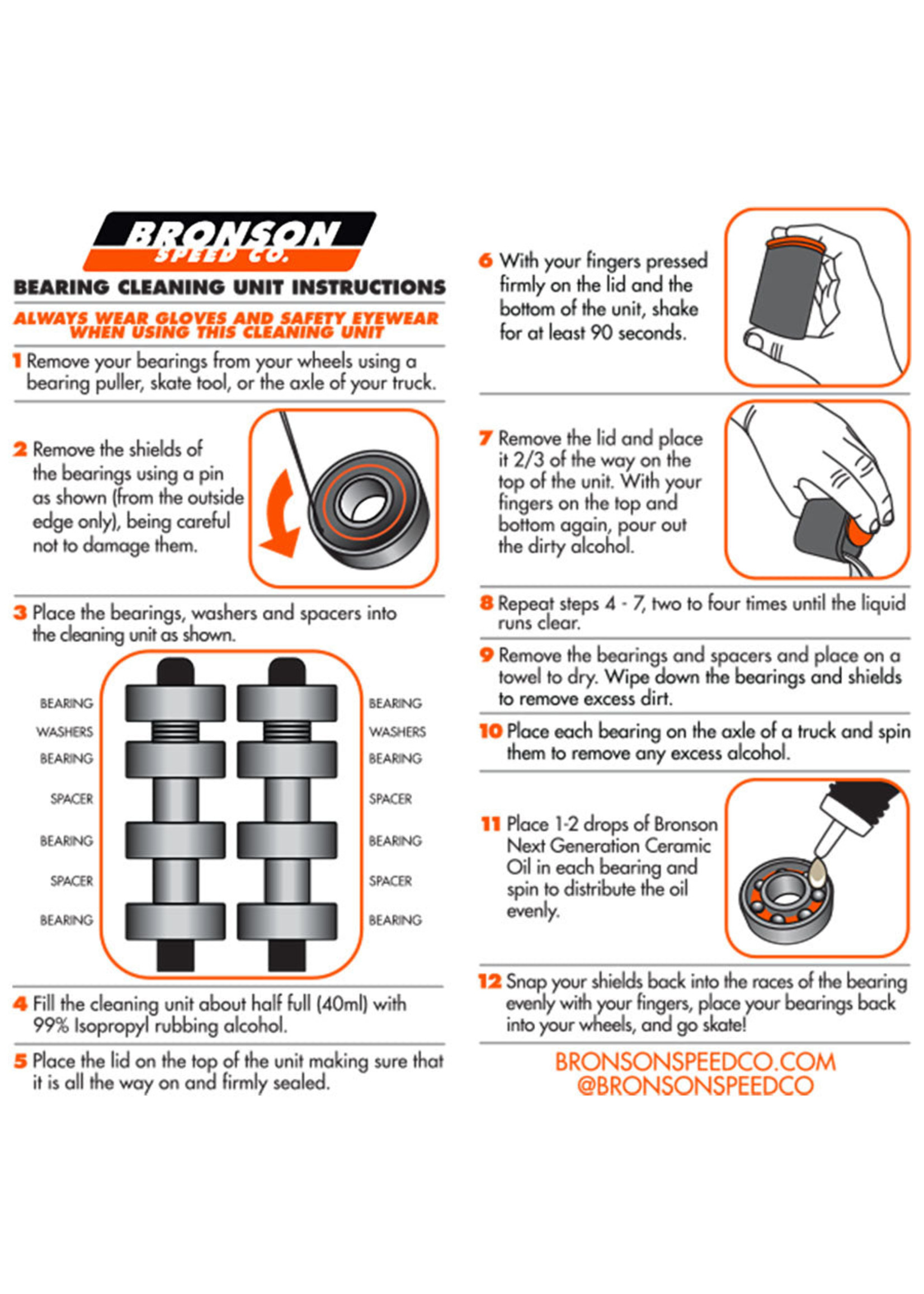 Bronson Speed Co. Bearing Cleaning Unit