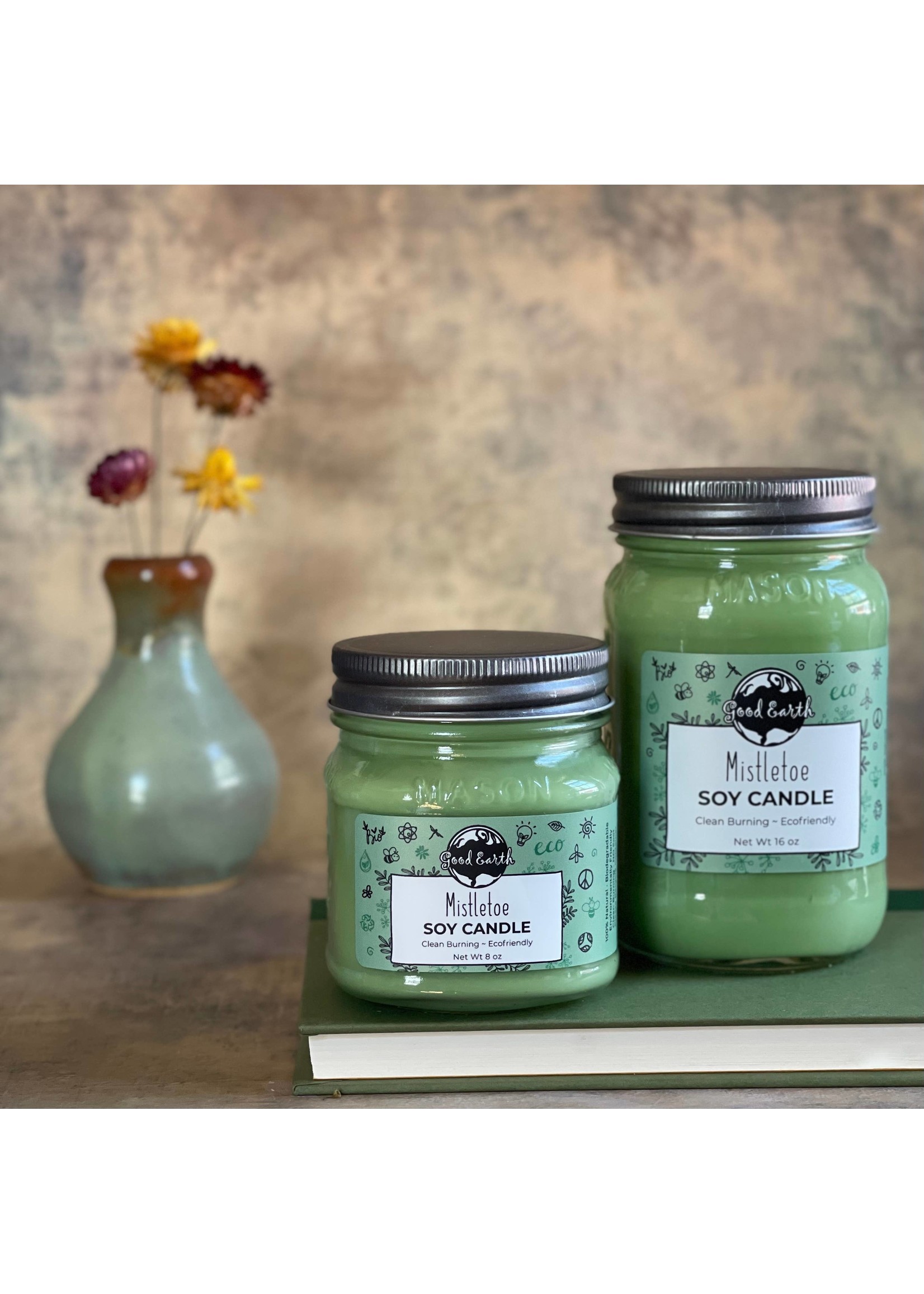 Good Earth Soap 8 oz Soy Candle