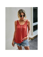 ePretty Button Henley Tank Top