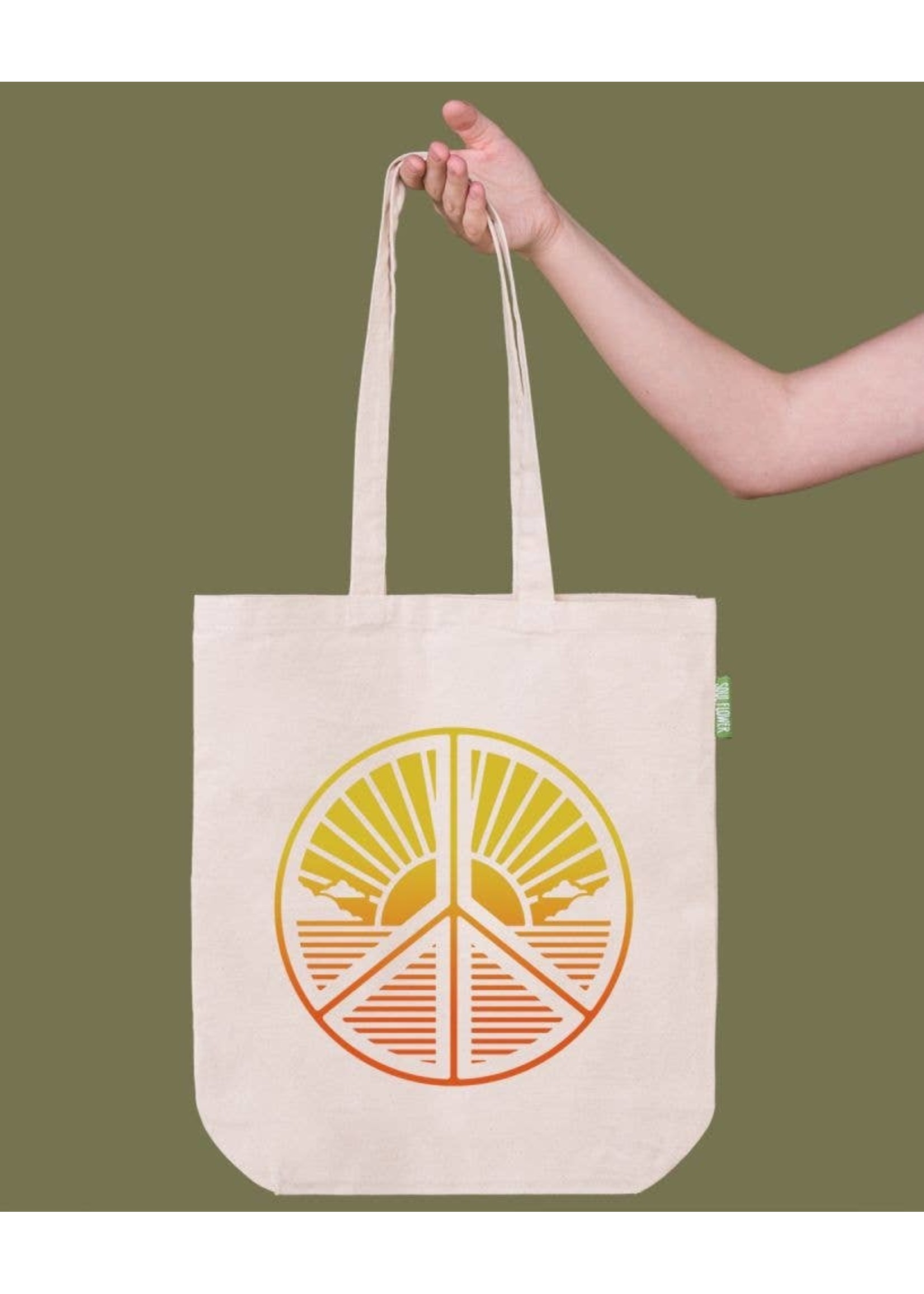 Soul Flower Travel Eco Tote
