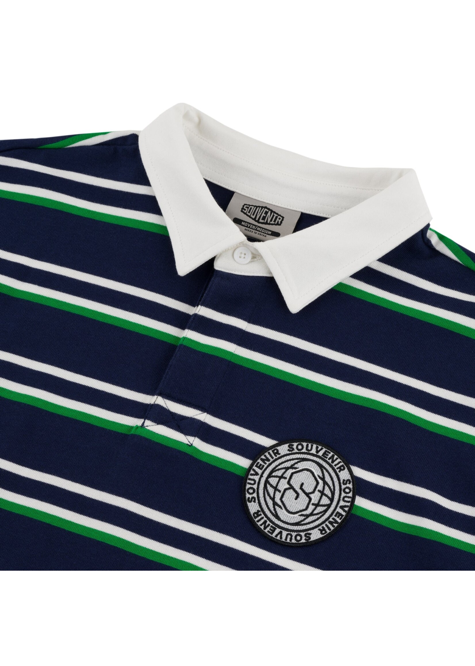 Souvenir Striped Rugby Shirt