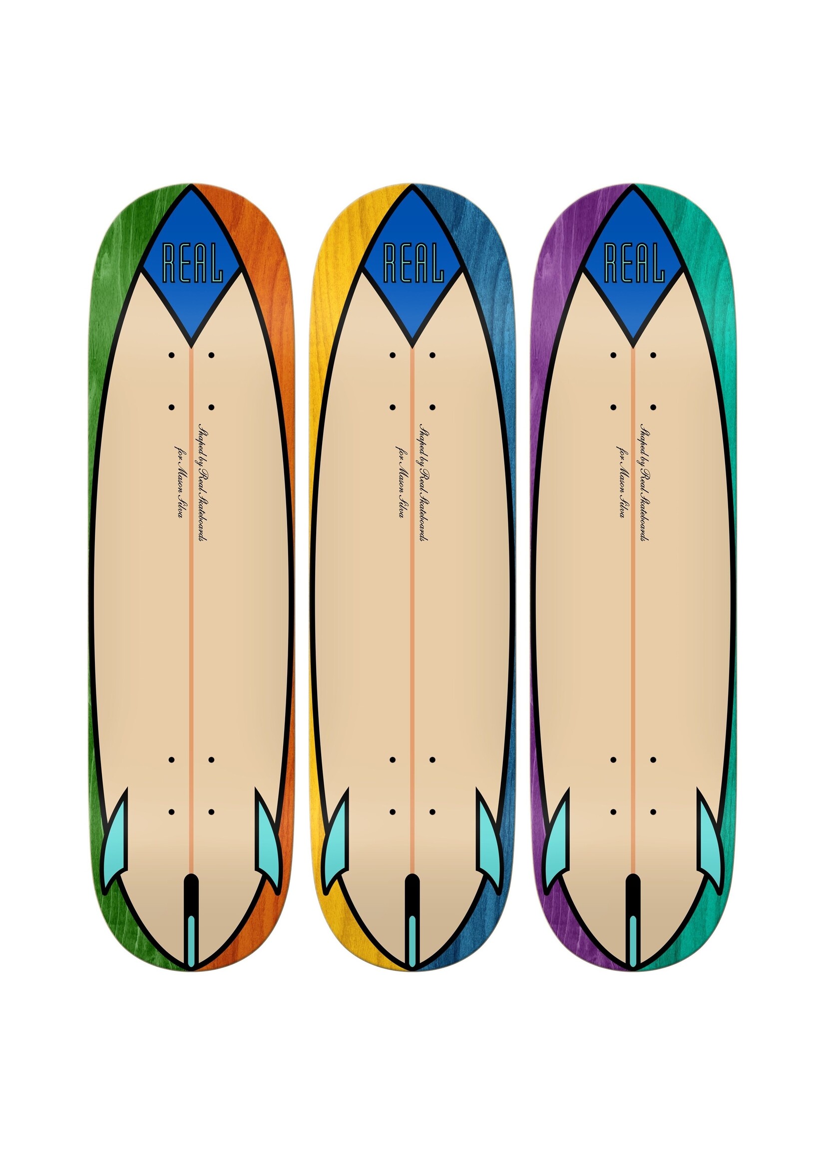 Real Skateboards SILVA SPEED EGG 8.28