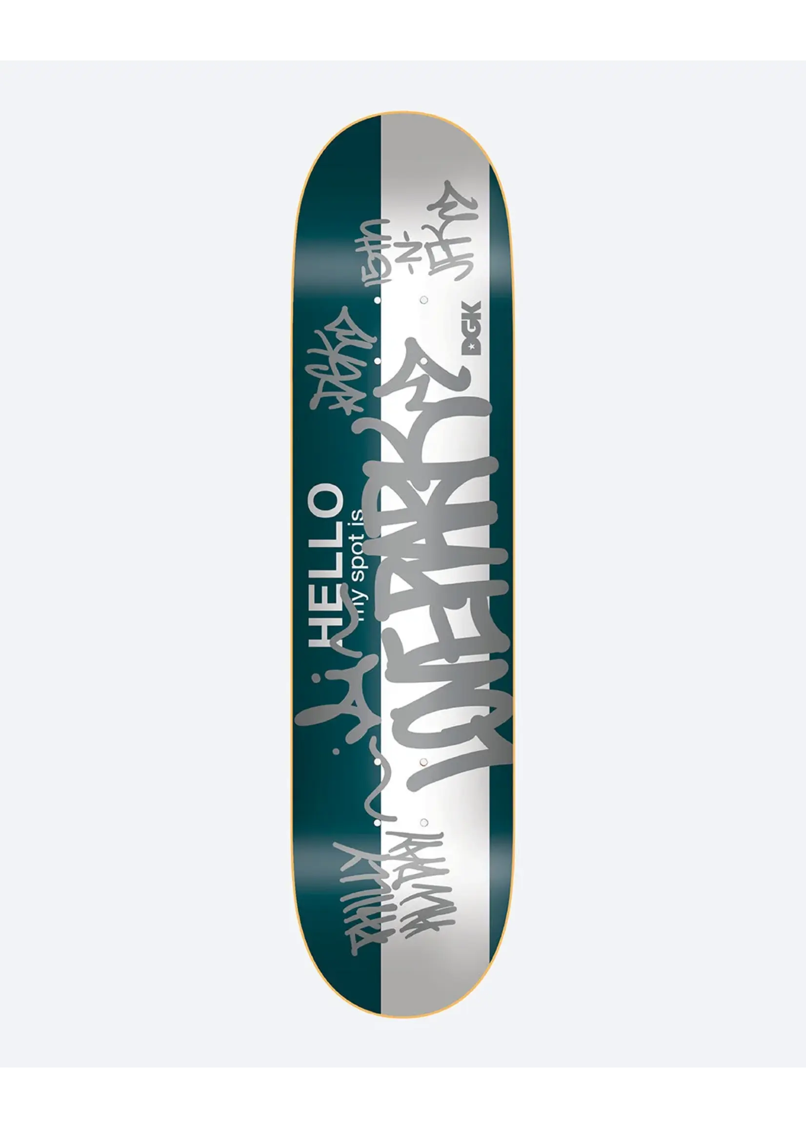 DGK Skateboards MY SPOT LOVE PARK 8.25