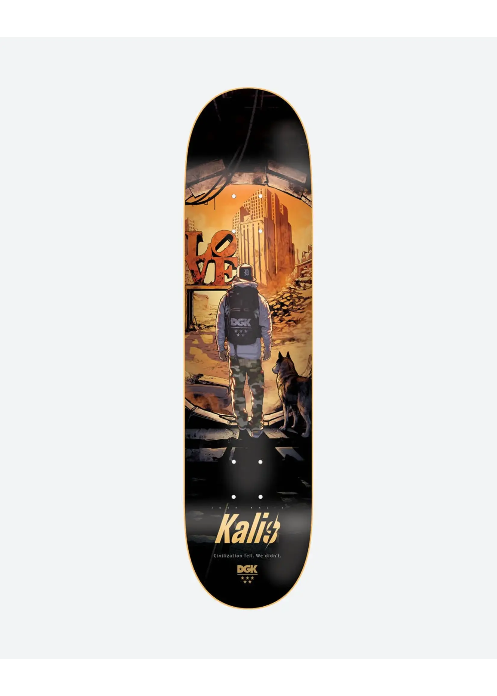 DGK Skateboards CIVILIZATION KALIS 7.8