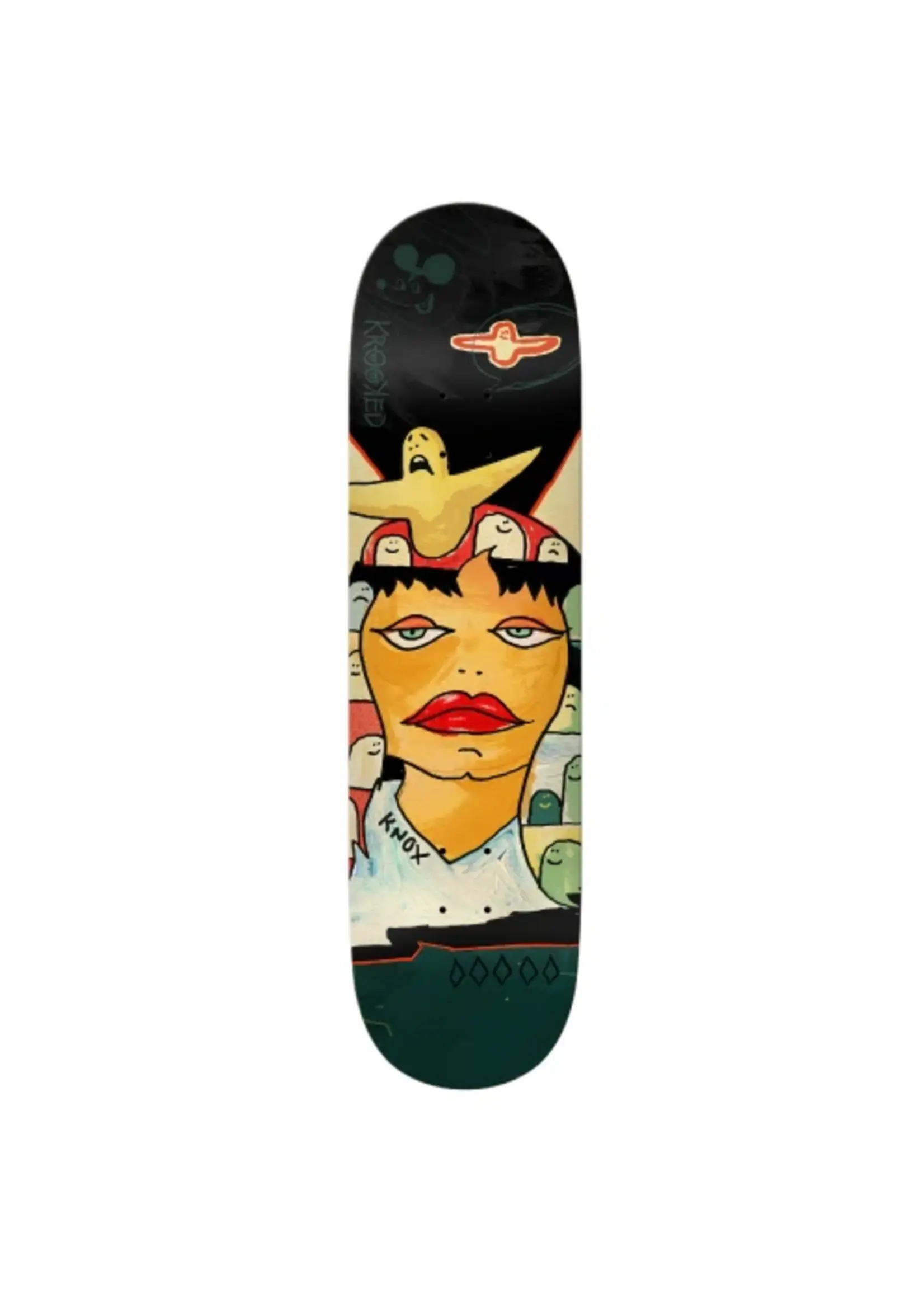 krooked skateboards KNOX THREE STAR 8.25