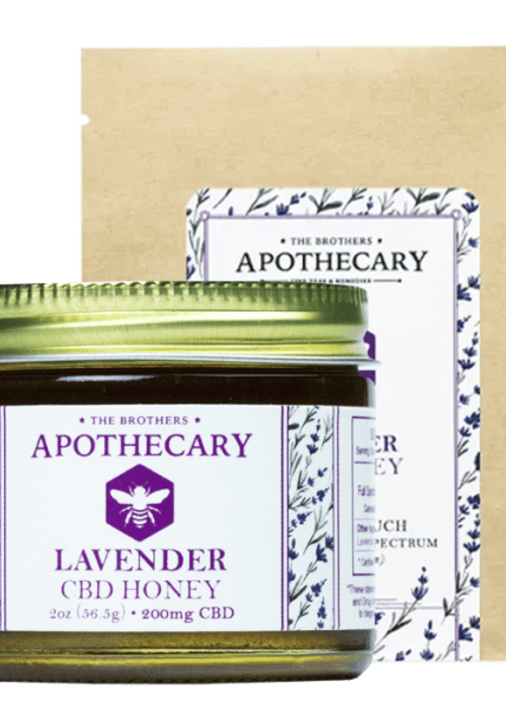 CBD Honey 250 mg Apothecary Lavender Honey 250 mg 2 oz