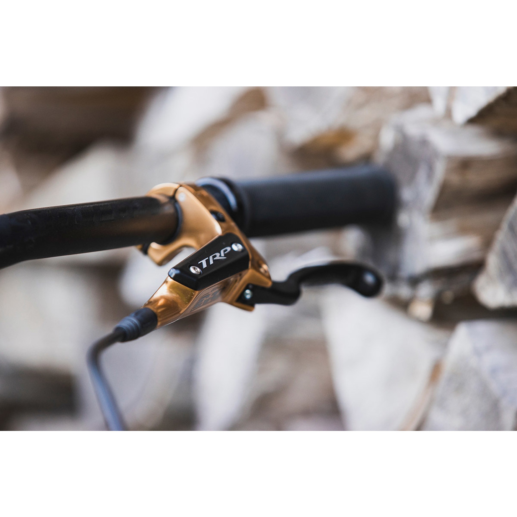 TRP TRP DH-R EVO Disc Brake and Lever - Gold