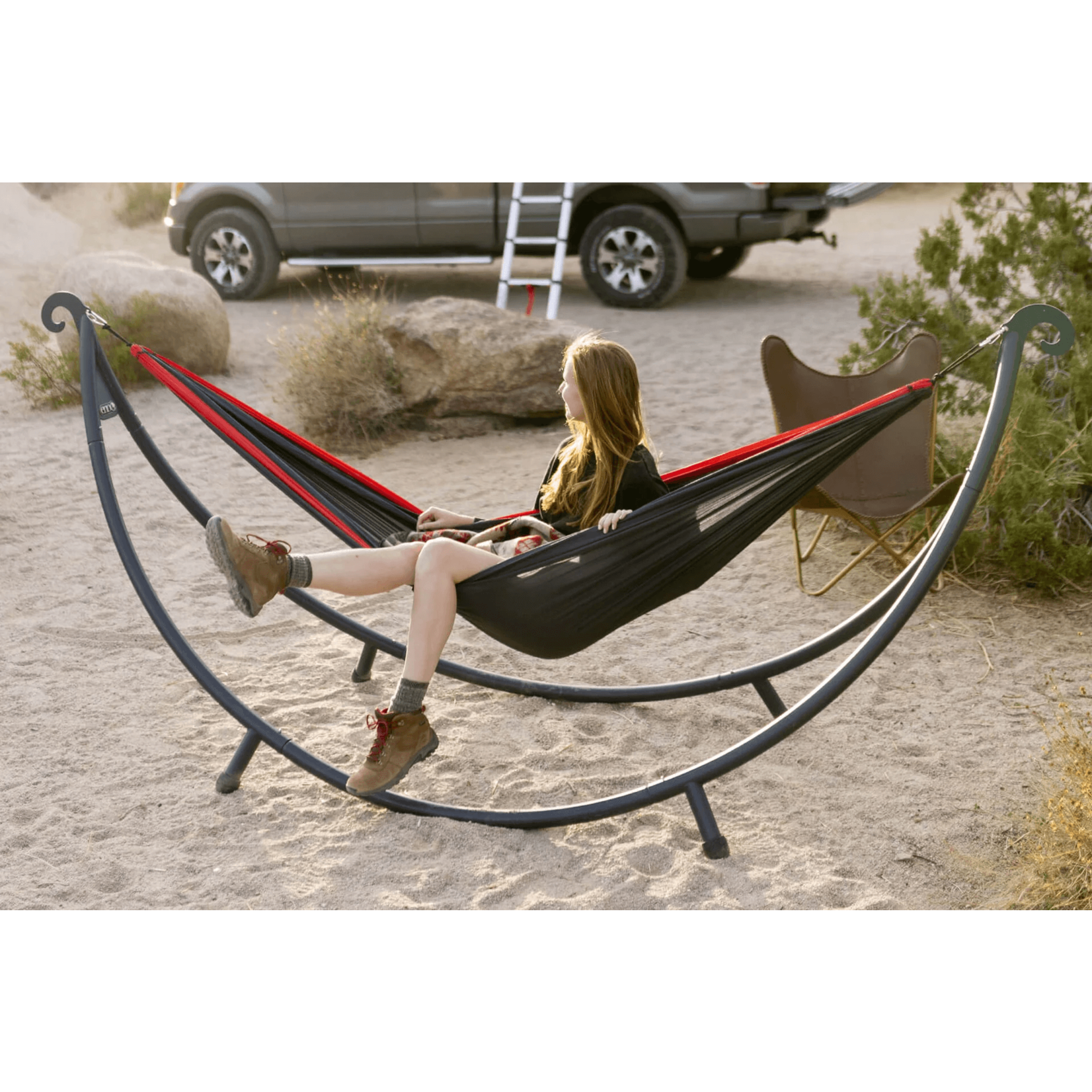 Eagles Nest Outfitters ENO SoloPod Hammock Stand Charcoal