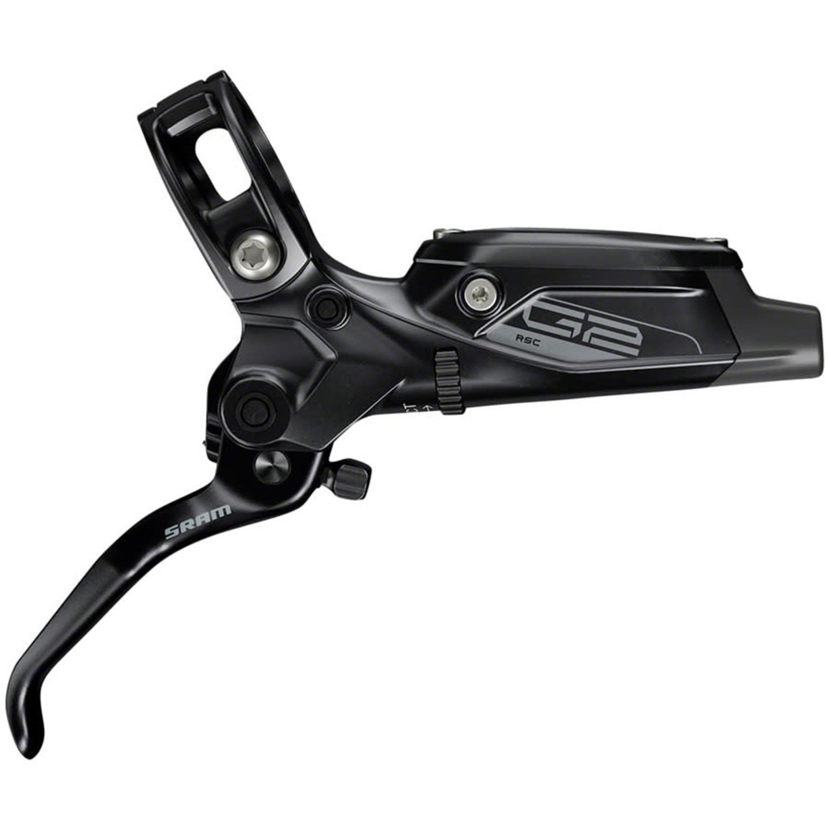 SRAM G2 RSC Disc Brake and Lever - Front or Rear Hydraulic Post Mount Diffusion Black A2