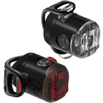 Lezyne Femto USB Drive Headlight / Taillight Set, Black