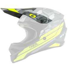 Oneal ONEAL 2022 3 SRS Camo Helmet  in Grey / Neon Yellow