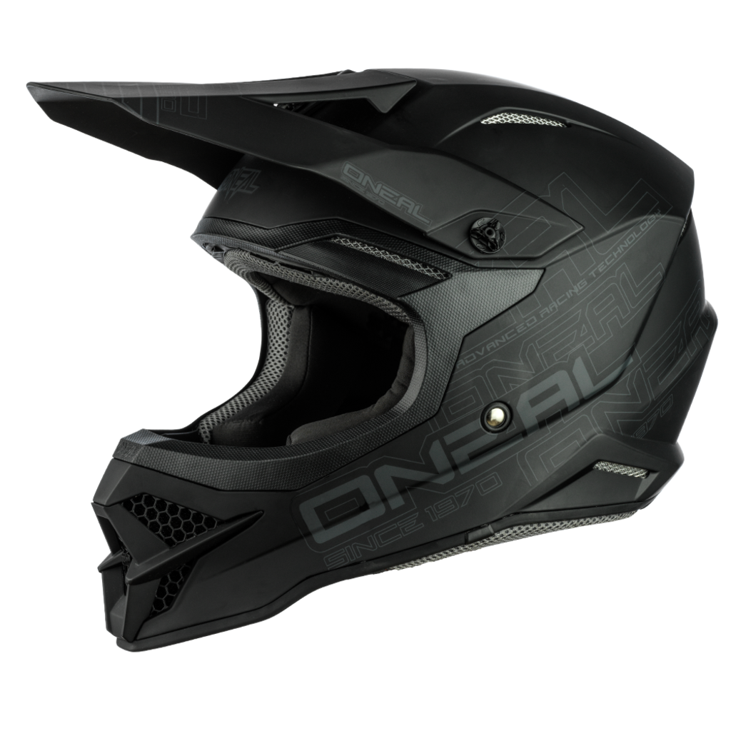 Oneal ONEAL 2021 3 SRS Flat 2.0 Helmet in Black
