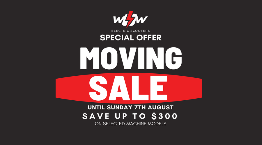 Moving Sale! Save on Machine electric scooters