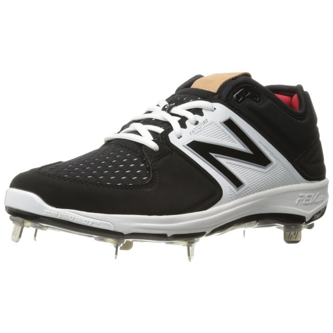 L3000V3 MENS LOW-CUT METAL CLEAT - BLACK/WHITE