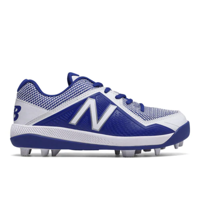 New Balance J4040VR BOYS MOLDED CLEAT - ROYAL/WHITE