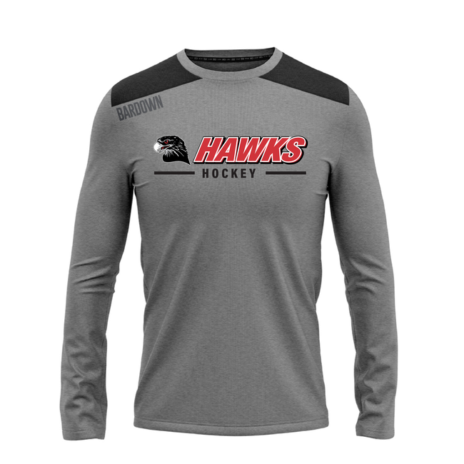 Bardown Hawks Bardown Long Sleeve Tech Tee - Adult