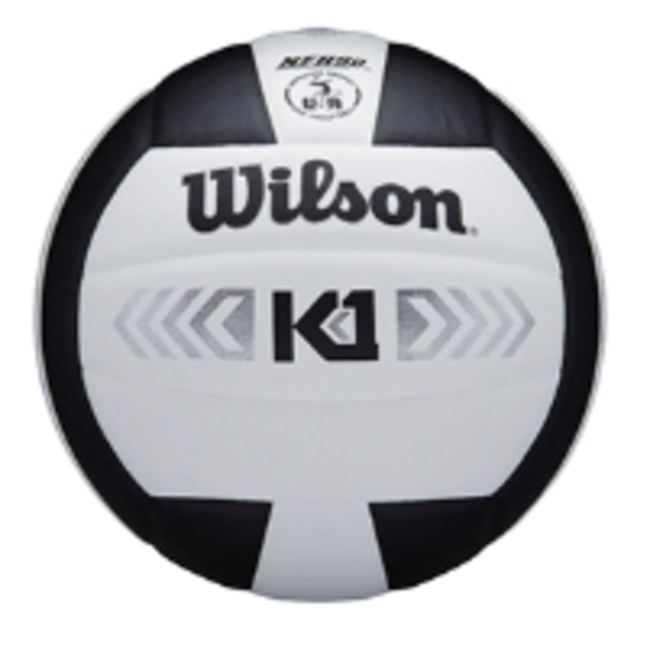 Wilson WILSON K1 SILVER INDOOR VOLLEYBALL BLKWH