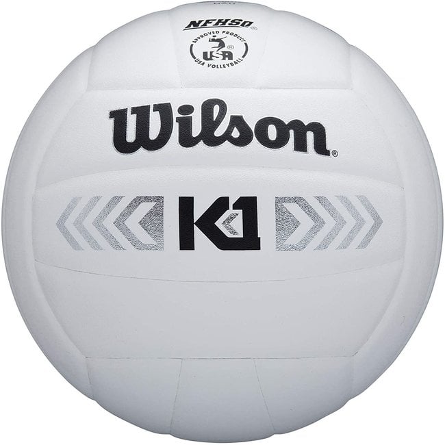 Wilson WILSON K1 SILVER INDOOR VOLLEYBALL WHITE