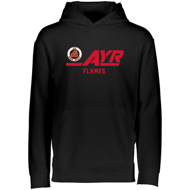 AUGUSTA Flames Performance Wicking Hoody - Youth