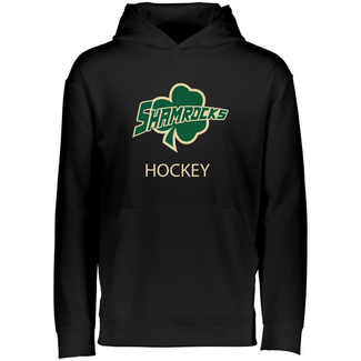 AUGUSTA Shamrocks Performance Wicking Embroidered Hoody - Youth